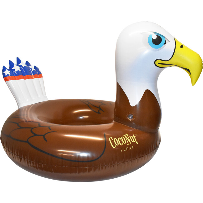 Patriotic Bald Eagle Pool Float, Multicolors - Pool Floats - 1