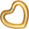 Glitter Heart Pool Float, Gold - Pool Floats - 1 - thumbnail