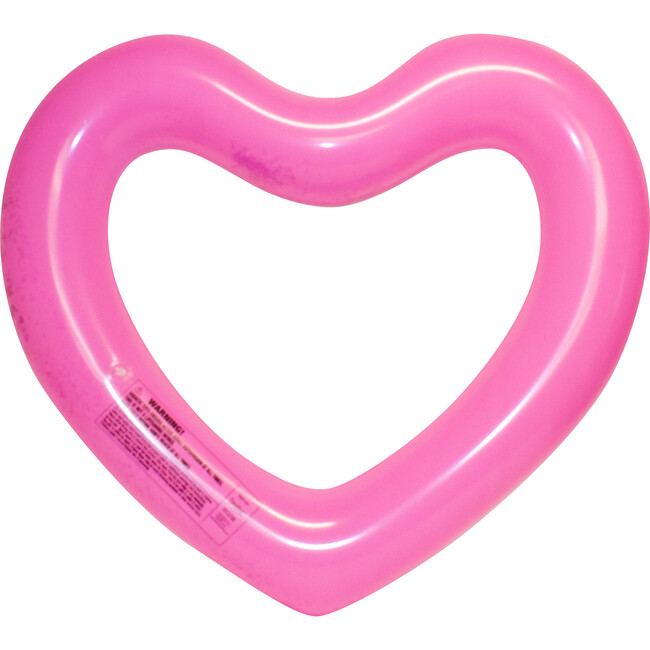 Glitter Heart Pool Float, Pink