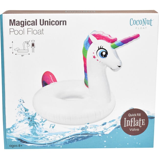 Magical Unicorn Pool Float, Multicolors - Pool Floats - 3