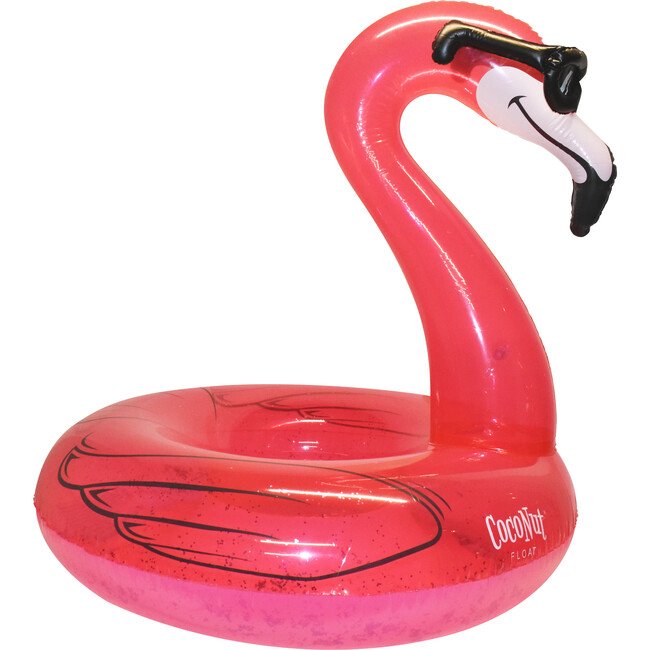 Flamingo with Shades Pool Float, Pink