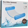 Glitter Hammock Pool Lounger, Blue - Pool Floats - 5
