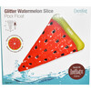 Glitter Watermelon Slice Pool Float, Multicolors - Pool Floats - 4