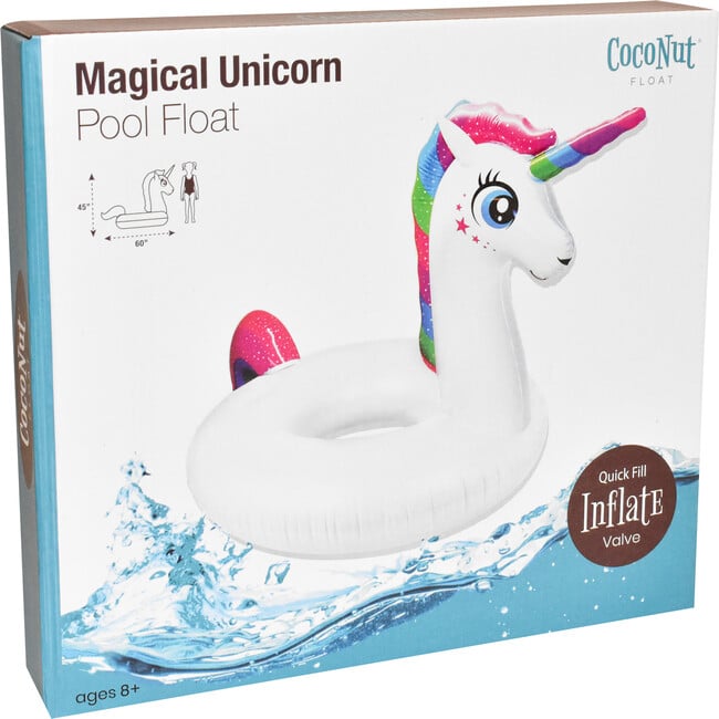 Magical Unicorn Pool Float, Multicolors - Pool Floats - 4