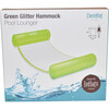 Glitter Hammock Pool Lounger, Green - Pool Floats - 4