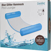 Glitter Hammock Pool Lounger, Blue - Pool Floats - 6
