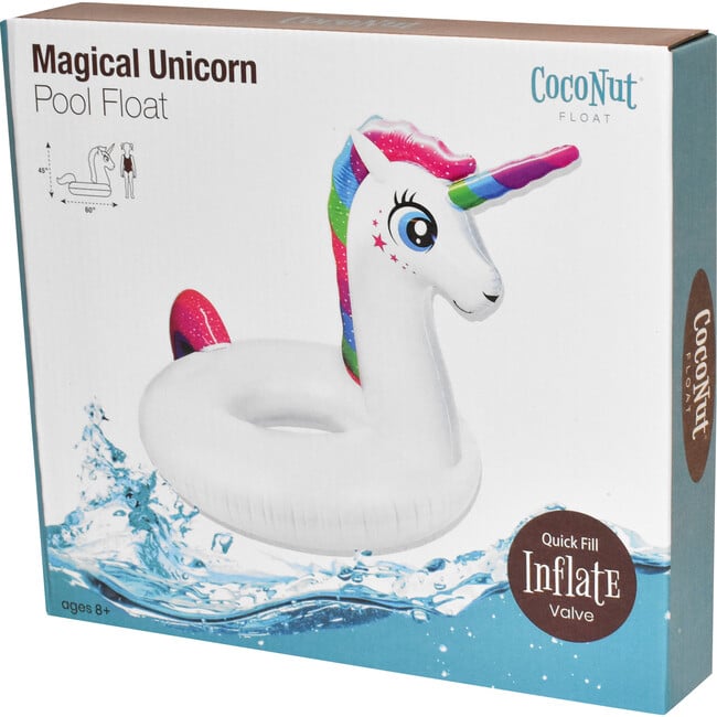 Magical Unicorn Pool Float, Multicolors - Pool Floats - 5