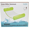 Glitter Hammock Pool Lounger, Green - Pool Floats - 7