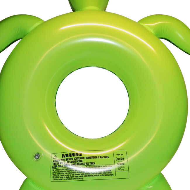 Translucent Sea Turtle Pool Float, Green - Pool Floats - 3
