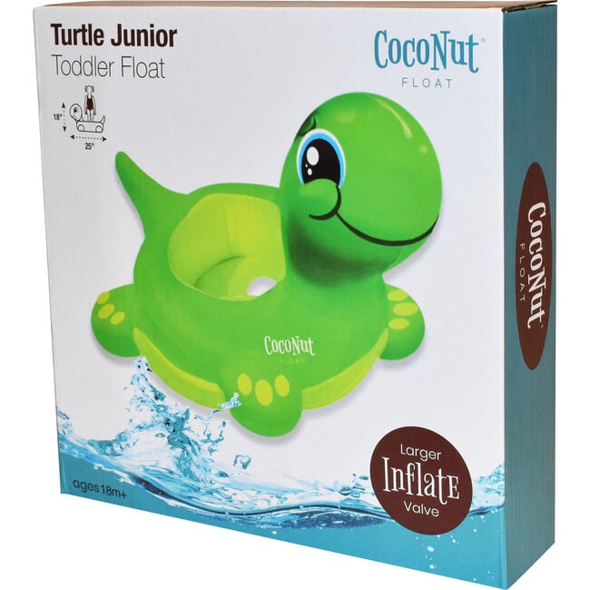 Turtle Junior Pool Float, Green - Pool Floats - 8