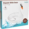 Majestic Swan Pool Float, White - Pool Floats - 4