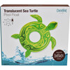 Translucent Sea Turtle Pool Float, Green - Pool Floats - 4