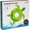 Translucent Sea Turtle Pool Float, Green - Pool Floats - 5