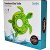 Translucent Sea Turtle Pool Float, Green - Pool Floats - 6