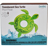 Translucent Sea Turtle Pool Float, Green - Pool Floats - 7