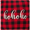 Ho Ho Ho Pillow, Grey - Pillows - 1 - thumbnail