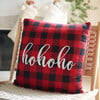 Ho Ho Ho Pillow, Grey - Pillows - 2