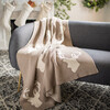Yule Throw, Grey - Throws - 2