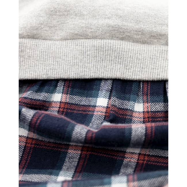 Rupa Blue Check Dress, Navy - Dresses - 3