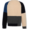 Simeon C-Neck Block, Multicolour - Sweaters - 4 - thumbnail