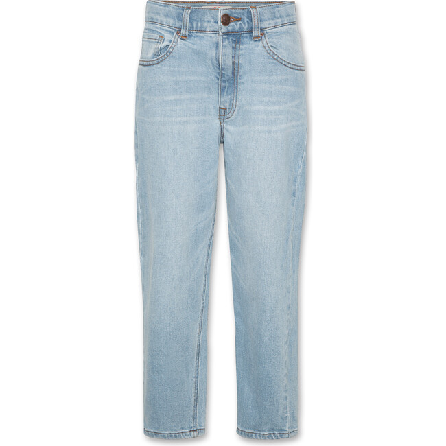 Dora Jeans Pants, Washed Light Blue - Jeans - 1
