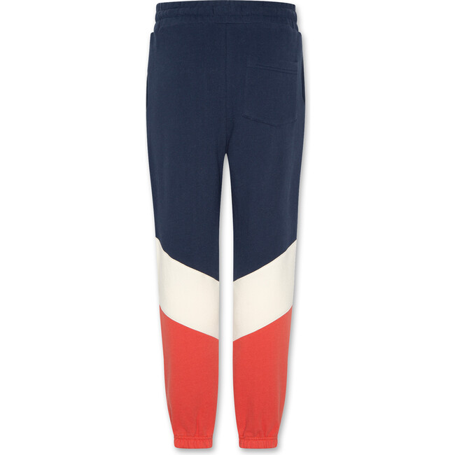 Logan Sweater Pants Patch, Navy - Sweatpants - 5