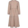 Mira Red Check Dress, Red - Dresses - 6