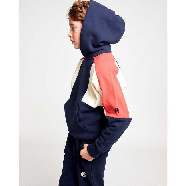 Diego Oversized Hoodie Patch, Navy