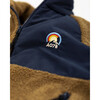 Dex Full Zip Jacket, Brown - Jackets - 3