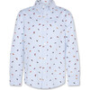 Axel Shirt Sneakers, Blue - Shirts - 1 - thumbnail