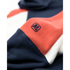 Diego Oversized Hoodie Patch, Navy - Sweatshirts - 4 - thumbnail