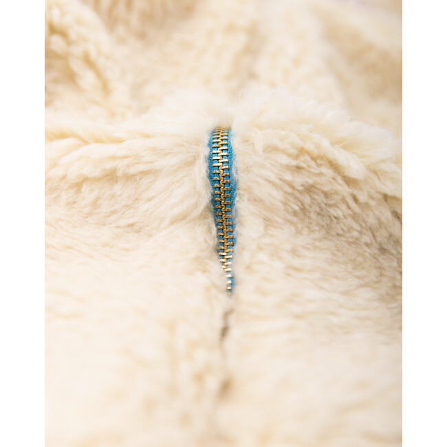 Viviane Hoody Zip Fur, Dark Natural - Fur & Faux Fur Coats - 3