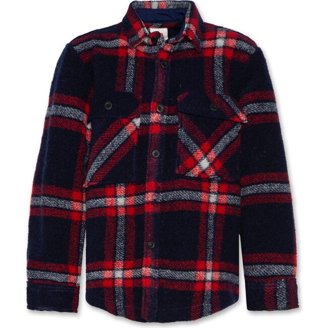 Levi Overshirt, Navy - Shirts - 1