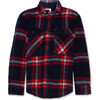 Levi Overshirt, Navy - Shirts - 1 - thumbnail