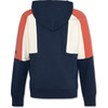 Diego Oversized Hoodie Patch, Navy - Sweatshirts - 5 - thumbnail