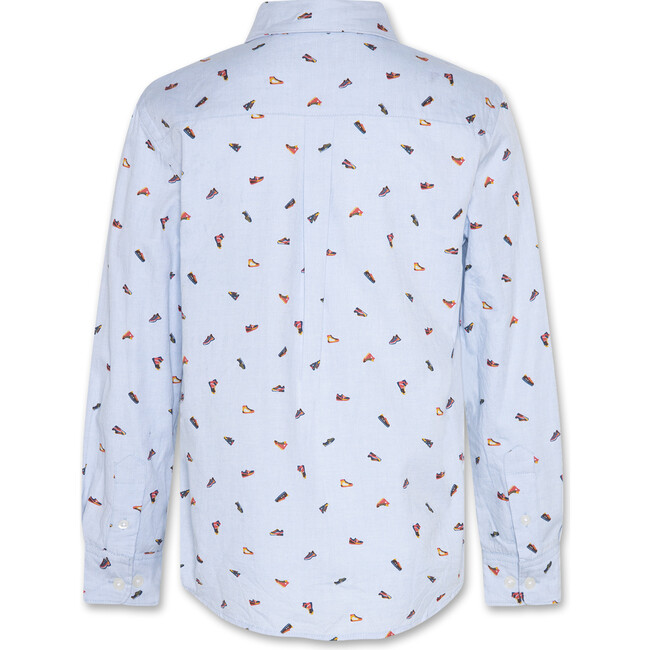Axel Shirt Sneakers, Blue - Shirts - 5
