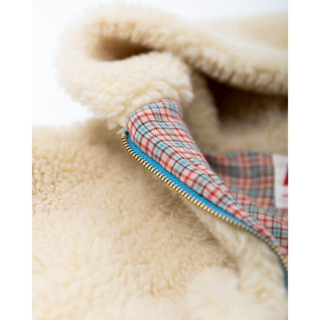 Viviane Hoody Zip Fur, Dark Natural - Fur & Faux Fur Coats - 5