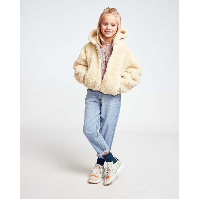 Viviane Hoody Zip Fur, Dark Natural - Fur & Faux Fur Coats - 6