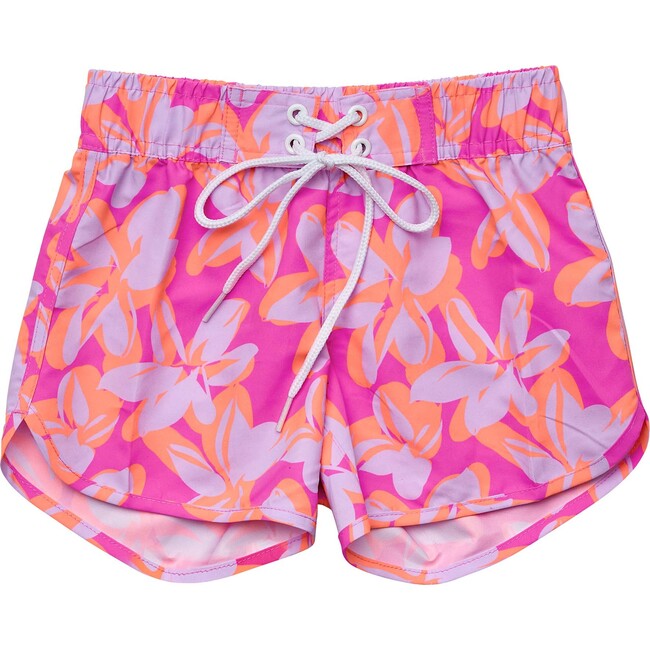 Hibiscus Hype Board Shorts - Snapper Rock Swim | Maisonette
