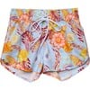 Boho Tropical Sustainable Board Shorts - Swim Trunks - 1 - thumbnail