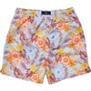 Mens Boho Tropical Sustainable Volley Board Short - Swim Trunks - 3