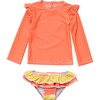 Good Vibes LS Ruffle Set - Two Pieces - 1 - thumbnail