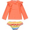 Good Vibes LS Ruffle Set - Two Pieces - 3