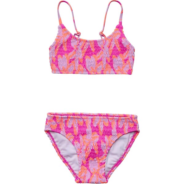 Hibiscus Hype Shirred Bikini - Snapper Rock Swim | Maisonette