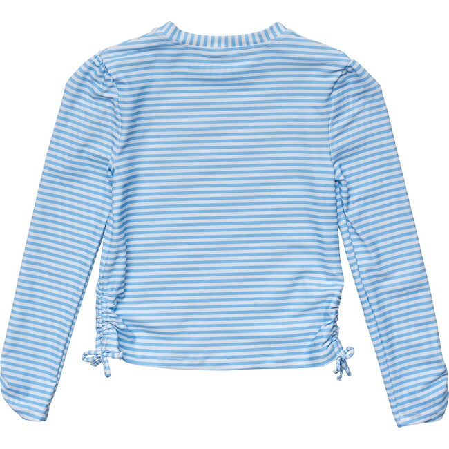 Cornflower Stripe Sustainable LS Rash Top - Rash Guards - 3