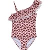 Wild Love One Shoulder Frill Swimsuit - One Pieces - 1 - thumbnail