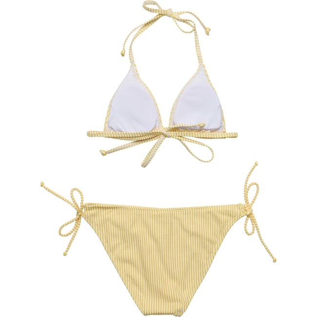 Marigold Stripe Triangle Bikini - Snapper Rock Swim | Maisonette
