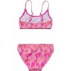 Hibiscus Hype Shirred Bikini - Two Pieces - 3