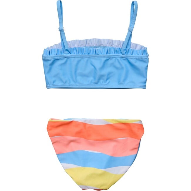 Good Vibes Frilled Bandeau Bikini - Two Pieces - 3