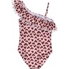 Wild Love One Shoulder Frill Swimsuit - One Pieces - 3